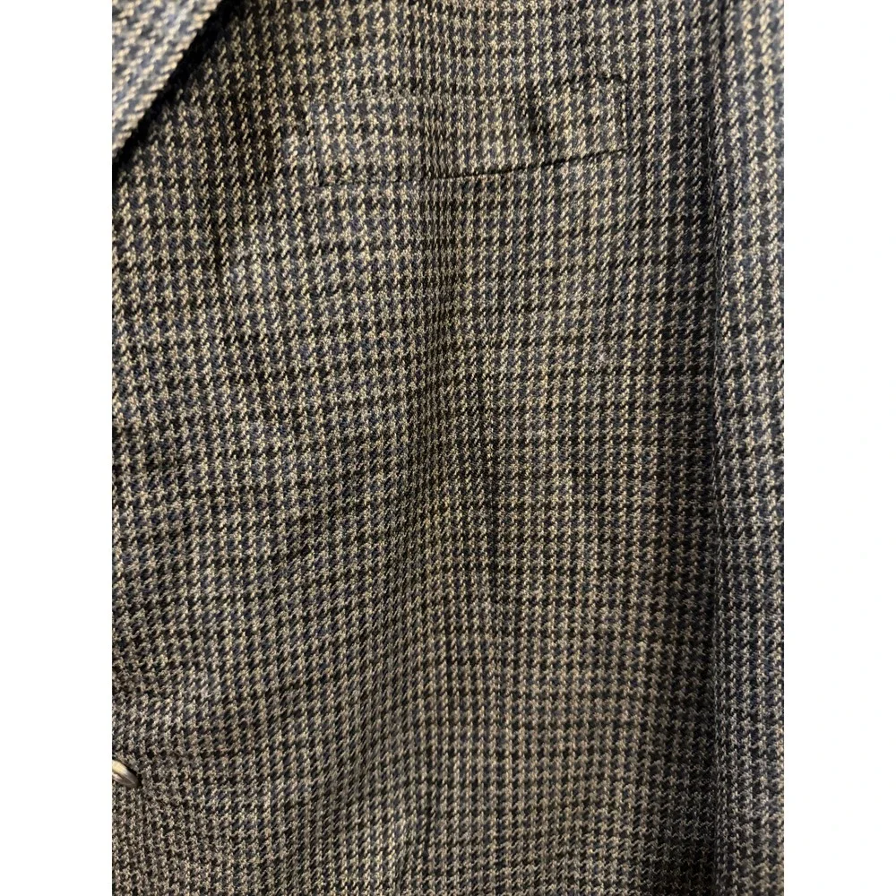 Austin Reed London for Dillards Mens 48L Grey Houndstooth 3-Button Sport Coat